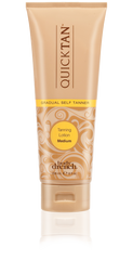 Body Drench QuickTan Gradual Self Tanner Medium – Medium-tone gradual self-tanning lotion for a natural sun-kissed glow.