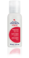 Body Drench Original Scent Moisturizing Daily Lotion for long-lasting hydration, 59ml.