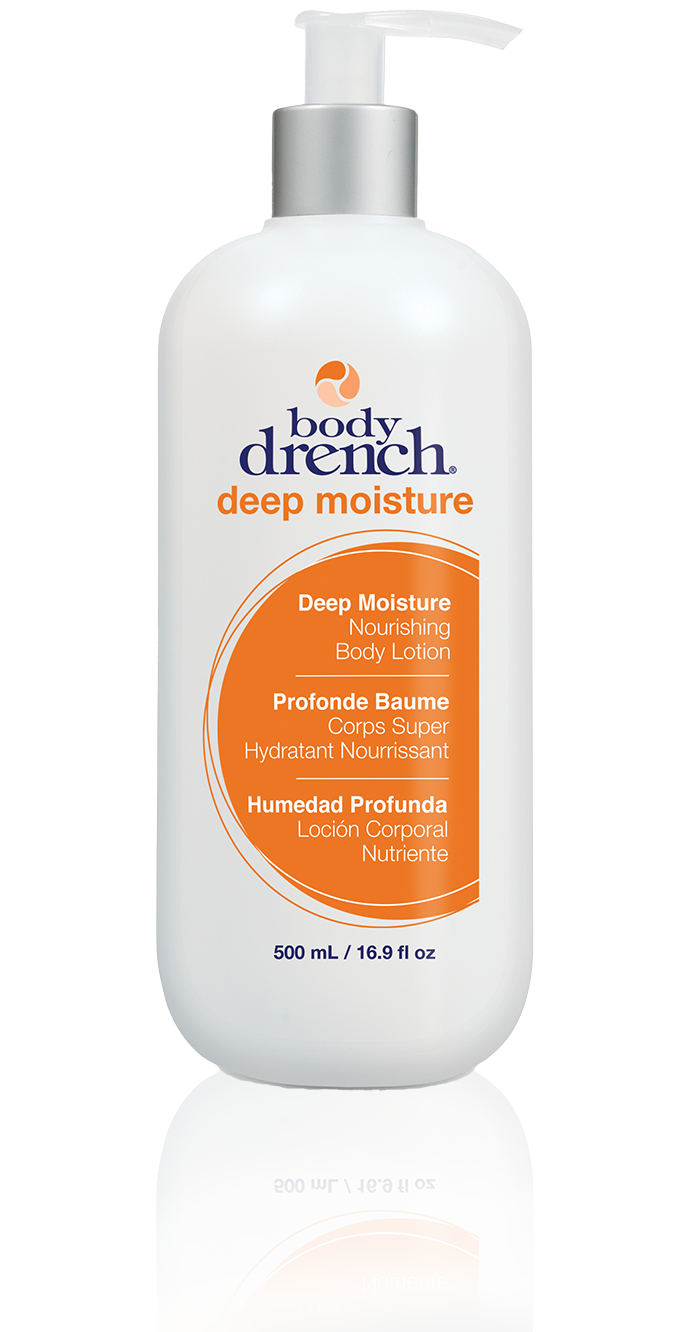 Body Drench Deep Moisture Lotion 16.9 fl oz – Hydrating body lotion for intense moisture in a large 16.9 fl oz pump bottle.